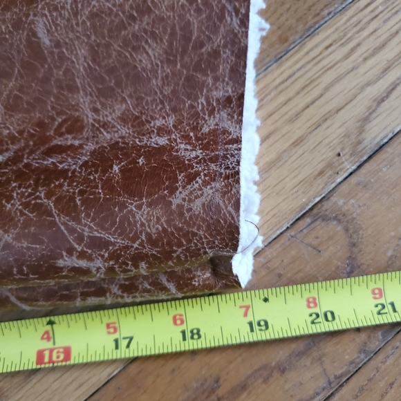 Venus Faux Leather and Fleece Lined Wrap Jacket - Picture 11 of 13